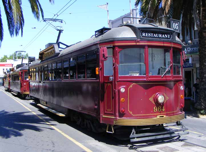 Yarra Trams Class W restaurant car 964